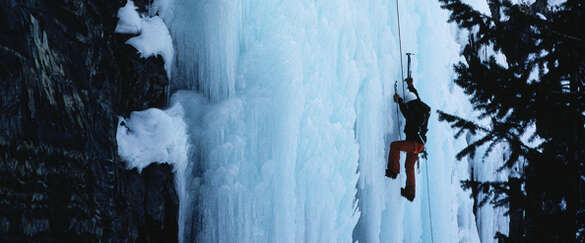 Waterfall Ice Climbing